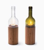 Wine bottle lantern - imagine 2